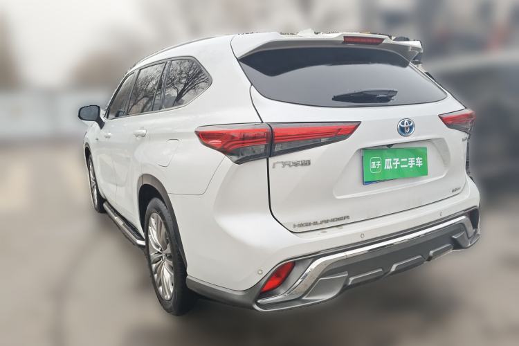 Used Toyota Highlander 2022 Dual-Engine 2.5L Four-Wheel Drive Prestige Version 7 Seats Rear Left 45 Deg