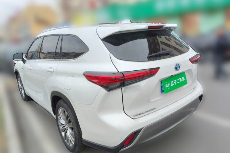 Used Toyota Highlander 2022 Dual-Engine 2.5L Four-Wheel Drive Prestige Version 7 Seats Rear Left 45 Deg