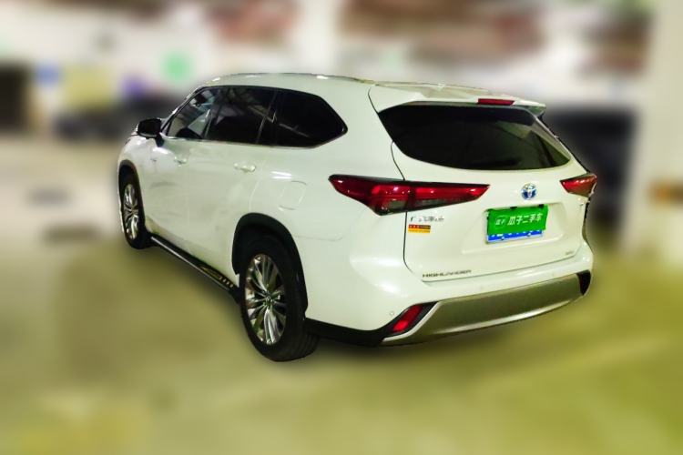 Used Toyota Highlander 2022 Dual-Engine 2.5L Four-Wheel Drive Prestige Version 7 Seats Rear Left 45 Deg