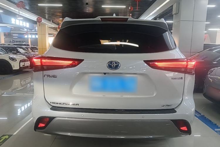 Used Toyota Highlander 2022 Dual-Engine 2.5L Four-Wheel Drive Prestige Version 7 Seats Rear