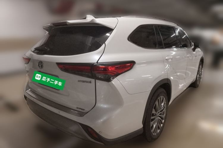 Used Toyota Highlander 2022 Dual-Engine 2.5L Four-Wheel Drive Prestige Version 7 Seats Rear Right 45 Deg