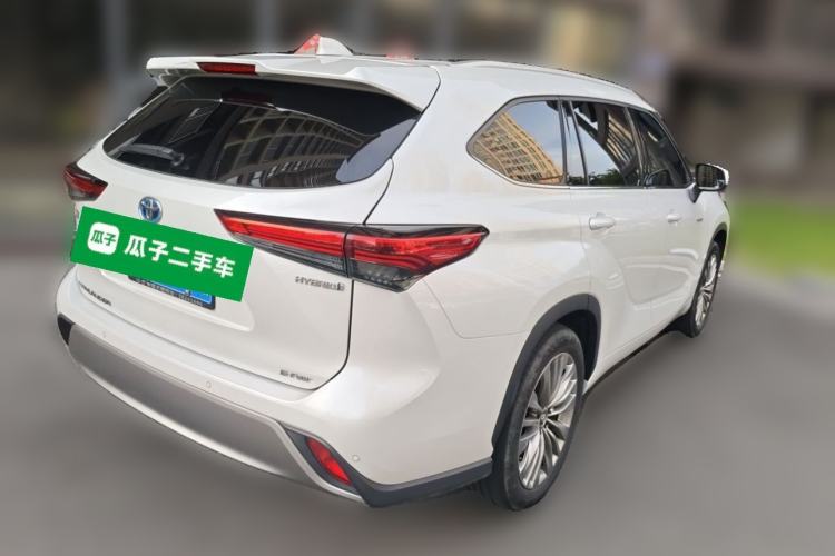 Used Toyota Highlander 2022 Dual-Engine 2.5L Four-Wheel Drive Prestige Version 7 Seats Rear Right 45 Deg