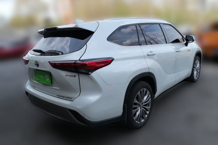 Used Toyota Highlander 2022 Dual-Engine 2.5L Four-Wheel Drive Supreme Edition 7-Seater Rear Right 45 Deg