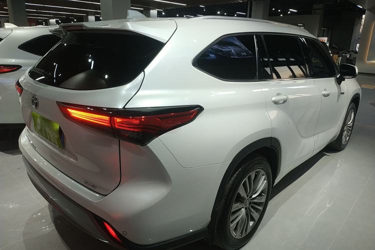 Used Toyota Highlander 2022 Dual-Engine 2.5L Four-Wheel Drive Prestige Version 7 Seats Rear Right 45 Deg