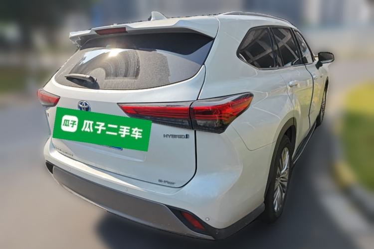 Used Toyota Highlander 2022 Dual-Engine 2.5L Four-Wheel Drive Prestige Version 7 Seats Rear Right 45 Deg
