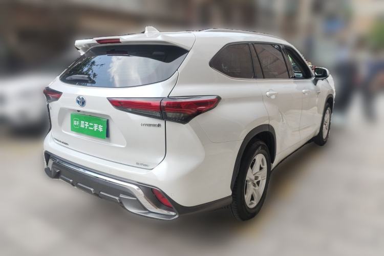 Used Toyota Highlander 2022 Dual-Engine 2.5L 4x4 Elite Edition 7-Seater Rear Right 45 Deg
