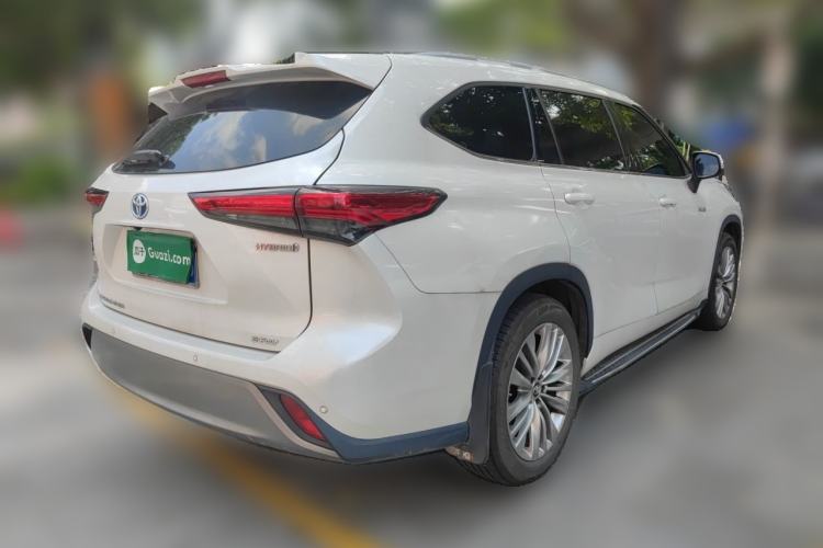 Used Toyota Highlander 2022 Dual-Engine 2.5L Four-Wheel Drive Prestige Version 7 Seats Rear Right 45 Deg