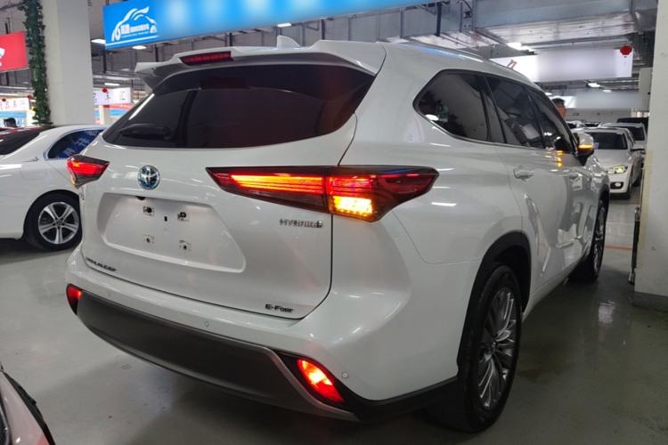 Used Toyota Highlander 2022 Dual-Engine 2.5L Four-Wheel Drive Prestige Version 7 Seats Rear Right 45 Deg