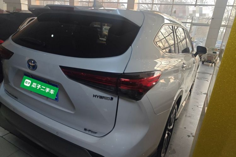 Used Toyota Highlander 2022 Dual-Engine 2.5L Four-Wheel Drive Prestige Version 7 Seats Rear Right 45 Deg