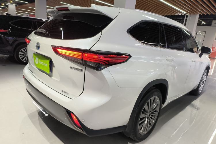 Used Toyota Highlander 2022 Dual-Engine 2.5L Four-Wheel Drive Prestige Version 7 Seats Rear Right 45 Deg