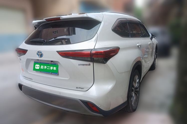 Used Toyota Highlander 2022 Dual-Engine 2.5L Four-Wheel Drive Prestige Version 7 Seats Rear Right 45 Deg