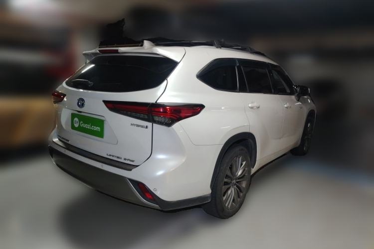 Used Toyota Highlander 2022 Dual-Engine 2.5L Four-Wheel Drive Supreme Edition 7-Seater Rear Right 45 Deg
