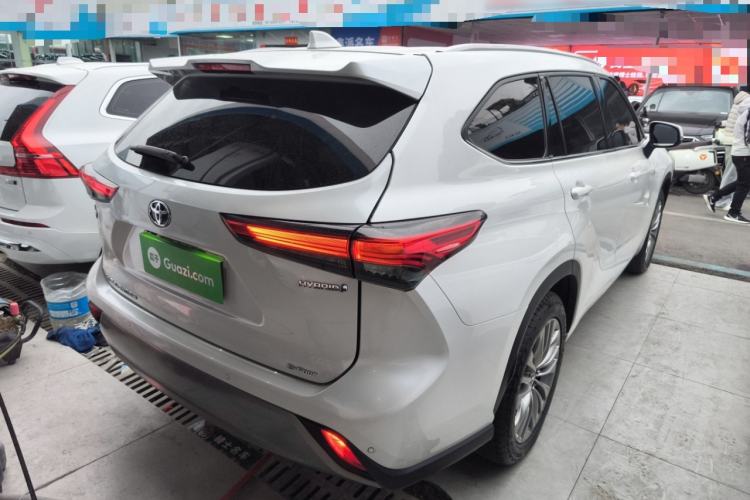 Used Toyota Highlander 2022 Dual-Engine 2.5L Four-Wheel Drive Prestige Version 7 Seats Rear Right 45 Deg