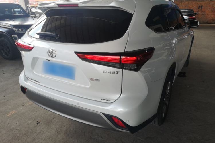 Used Toyota Highlander 2022 380T Four-Wheel Drive Prestige Edition 7-Seater Rear Right 45 Deg