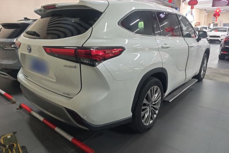 Used Toyota Highlander 2022 Dual-Engine 2.5L Four-Wheel Drive Prestige Version 7 Seats Rear Right 45 Deg