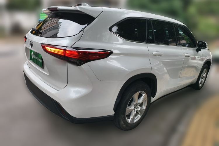 Used Toyota Highlander 2022 Dual-Engine 2.5L Two-Wheel Drive Elite Edition 7-Seater Rear Right 45 Deg