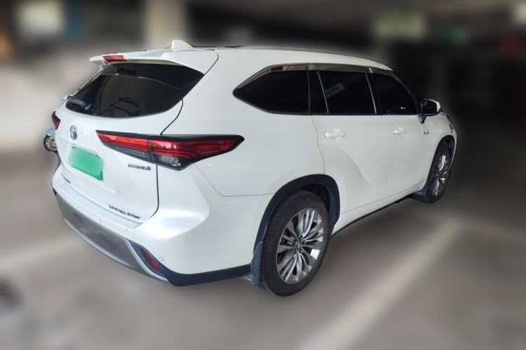 Used Toyota Highlander 2022 Dual-Engine 2.5L Four-Wheel Drive Prestige Version 7 Seats Rear Right 45 Deg