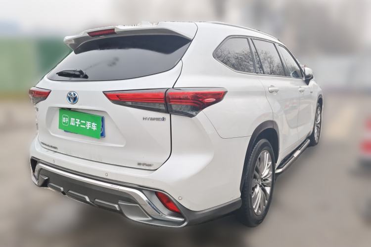 Used Toyota Highlander 2022 Dual-Engine 2.5L Four-Wheel Drive Prestige Version 7 Seats Rear Right 45 Deg
