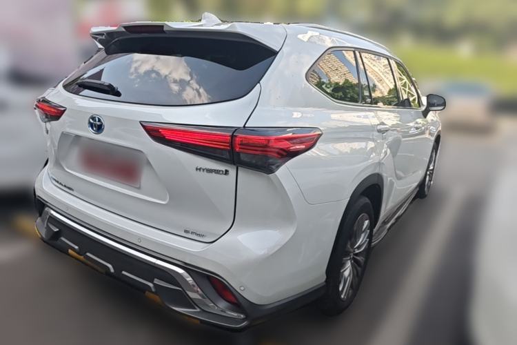 Used Toyota Highlander 2022 Dual-Engine 2.5L Four-Wheel Drive Prestige Version 7 Seats Rear Right 45 Deg