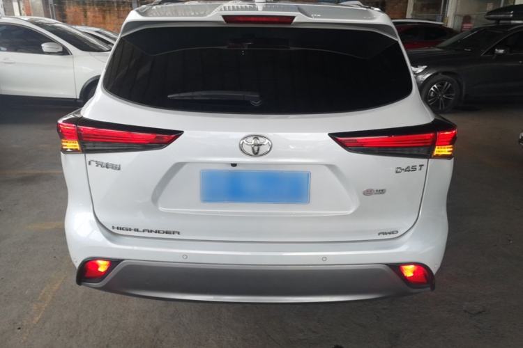 Used Toyota Highlander 2022 380T Four-Wheel Drive Prestige Edition 7-Seater Rear