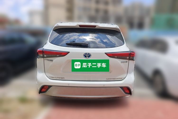 Used Toyota Highlander 2022 Dual-Engine 2.5L Four-Wheel Drive Supreme Edition 7-Seater Rear