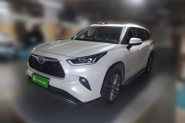 Used Toyota Highlander 2022 Dual-Engine 2.5L Four-Wheel Drive Prestige Version 7 Seats Guazi used car, China used car export, Used car for sale, Used cars, Cheapest cars for sale
