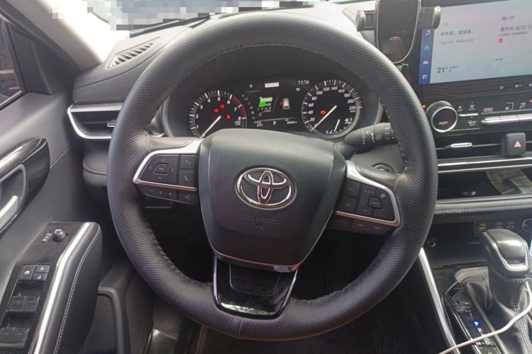 Used Toyota Highlander 2022 380T Four-Wheel Drive Prestige Edition 7-Seater Steering Wheel