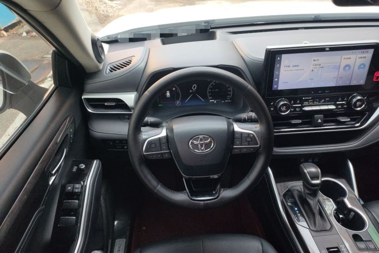 Used Toyota Highlander 2022 Dual-Engine 2.5L Four-Wheel Drive Supreme Edition 7-Seater Steering Wheel