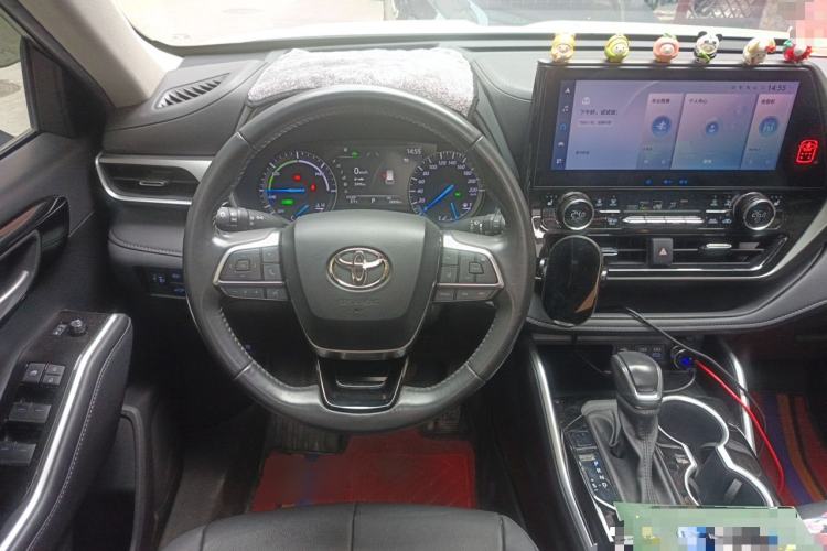 Used Toyota Highlander 2022 Dual-Engine 2.5L Four-Wheel Drive Prestige Version 7 Seats Steering Wheel