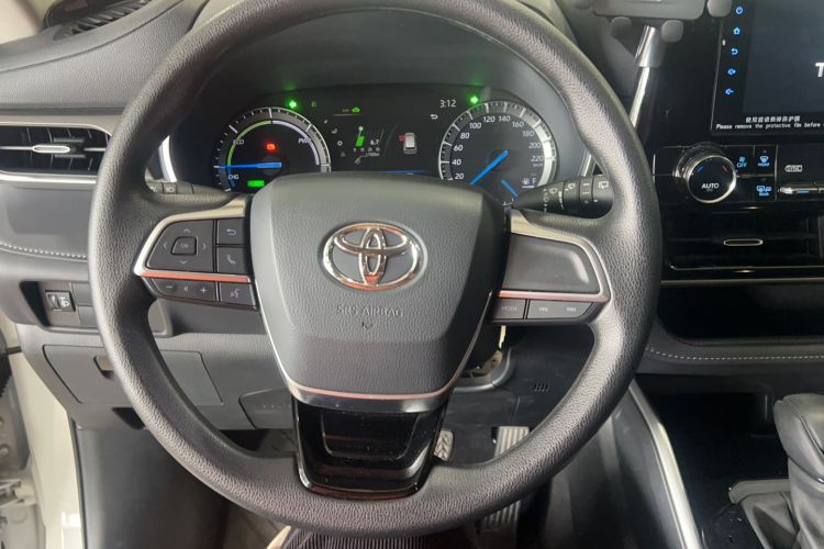 Used Toyota Highlander 2022 Dual-Engine 2.5L 4x4 Elite Edition 7-Seater Steering Wheel