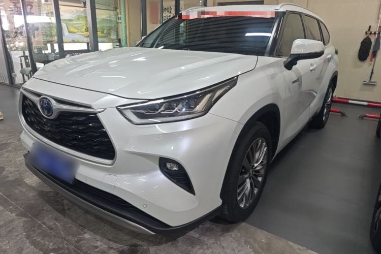 Used Toyota Highlander 2022 Dual-Engine 2.5L Four-Wheel Drive Prestige Version 7 Seats Guazi used car, China used car export, Used car for sale, Used cars, Cheapest cars for sale