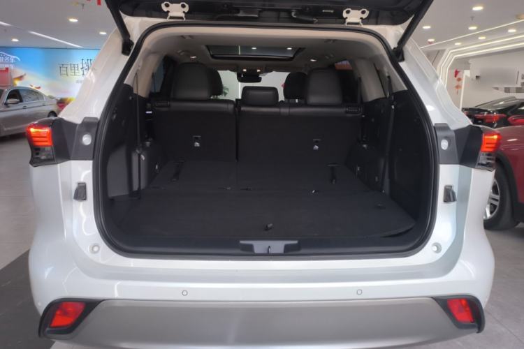 Used Toyota Highlander 2022 Dual-Engine 2.5L Four-Wheel Drive Prestige Version 7 Seats Trunk