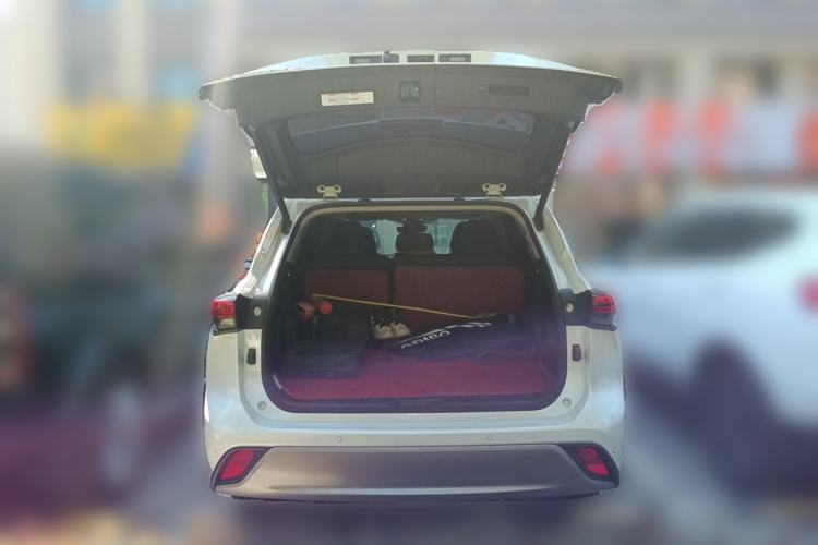Used Toyota Highlander 2022 Dual-Engine 2.5L Four-Wheel Drive Prestige Version 7 Seats Trunk