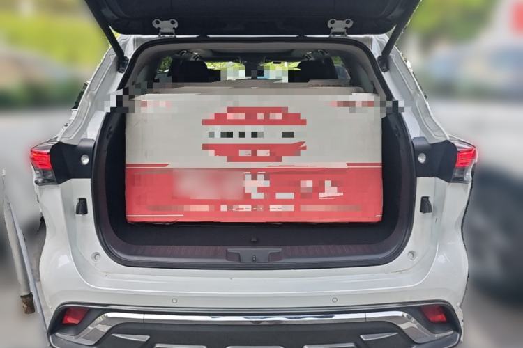 Used Toyota Highlander 2022 Dual-Engine 2.5L Four-Wheel Drive Prestige Version 7 Seats Trunk