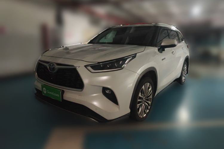 Used Toyota Highlander 2022 Dual-Engine 2.5L Four-Wheel Drive Prestige Version 7 Seats Guazi used car, China used car export, Used car for sale, Used cars, Cheapest cars for sale