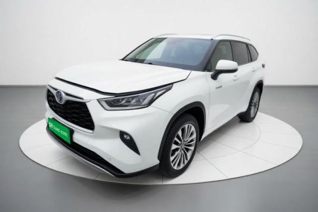 Used Toyota Highlander 2022 Dual-Engine 2.5L Four-Wheel Drive Prestige Version 7 Seats