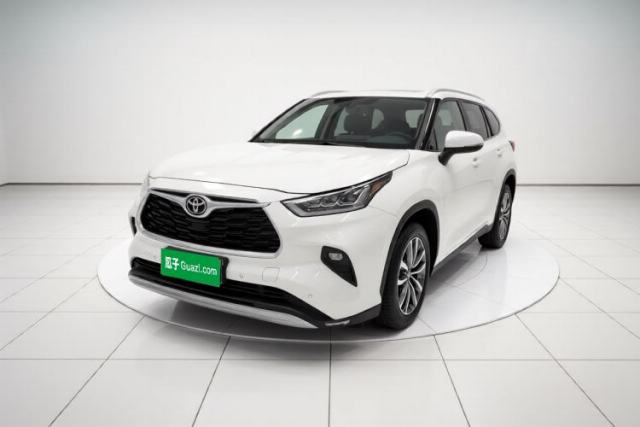 Used Toyota Highlander 2022 Dual-Engine 2.5L Four-Wheel Drive Prestige Version 7 Seats
