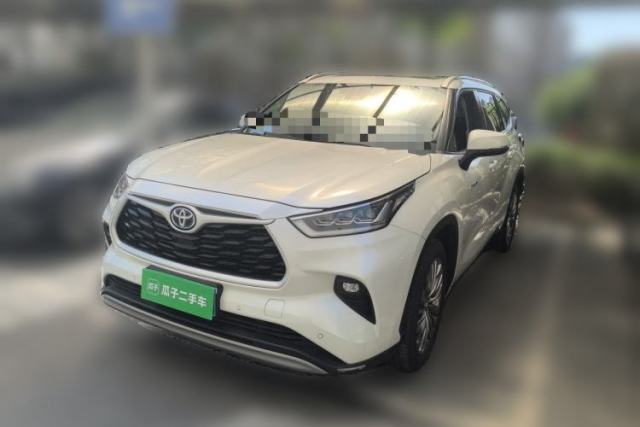 Used Toyota Highlander 2022 Dual-Engine 2.5L Four-Wheel Drive Prestige Version 7 Seats