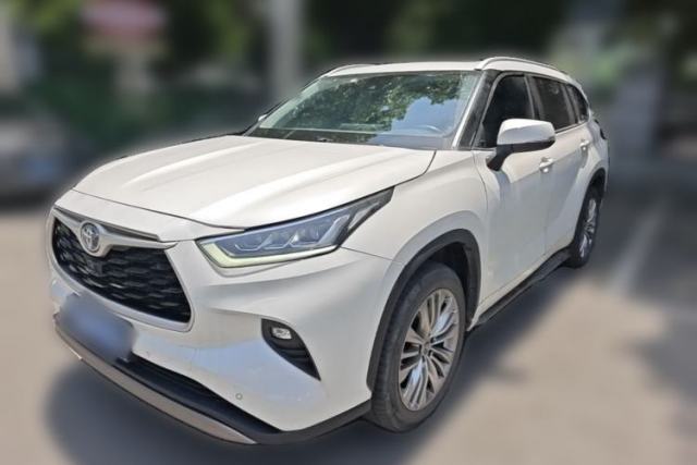 Used Toyota Highlander 2022 Dual-Engine 2.5L Four-Wheel Drive Prestige Version 7 Seats