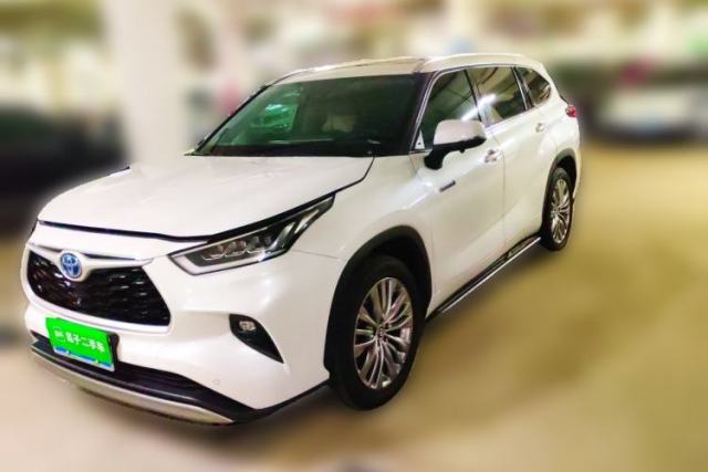 Used Toyota Highlander 2022 Dual-Engine 2.5L Four-Wheel Drive Prestige Version 7 Seats