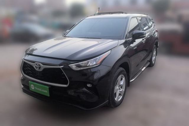 Used Toyota Highlander 2023 2.5L Smart Electric Hybrid Dual-Engine Two-Wheel Drive Elite Version 7-Seater PLUS Edition