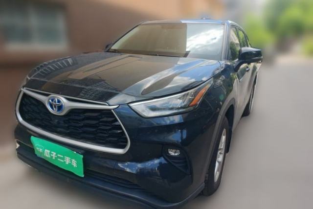 Used Toyota Highlander 2023 2.5L Smart Electric Hybrid Dual-Engine Two-Wheel Drive Elite Version 5 Seats