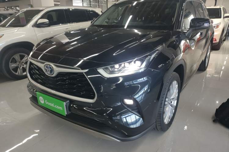 Used Toyota Highlander 2023 2.5L Smart Electric Hybrid Dual-Engine Four-Wheel Drive Prestige Version – 7 Seats Guazi used car, China used car export, Used car for sale, Used cars, Cheapest cars for sale