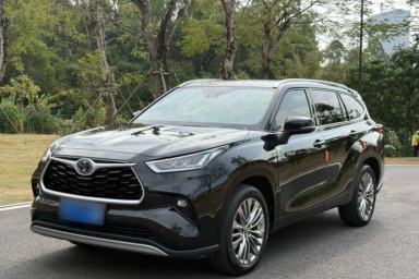 Used Toyota Highlander 2023 2.5L Smart Electric Hybrid Dual-Engine Four-Wheel Drive Prestige Version – 7 Seats