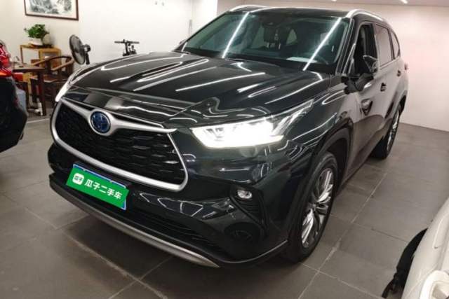 Used Toyota Highlander 2023 2.5L Smart Electric Hybrid Dual-Drive Prestige Version 7 Seats