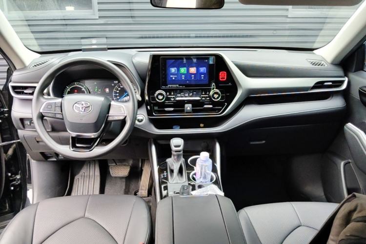 Used Toyota Highlander 2023 2.5L Smart Electric Hybrid Dual-Engine Two-Wheel Drive Elite Version 5 Seats Center Console