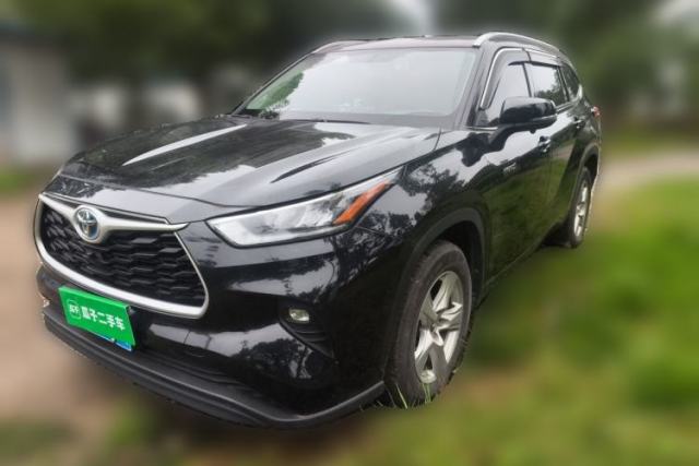 Ojetý Toyota Highlander 2023 2.5L Smart Electric Hybrid Dual-Engine Two-Wheel Drive Elite Version 5 Seats