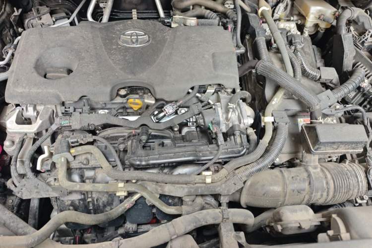 Used Toyota Highlander 2023 2.5L Smart Electric Hybrid Dual-Engine Two-Wheel Drive Elite Version 7-Seater PLUS Edition Engine Bay