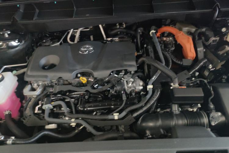Used Toyota Highlander 2023 2.5L Smart Electric Hybrid Dual-Engine Four-Wheel Drive Prestige Version – 7 Seats Engine Bay
