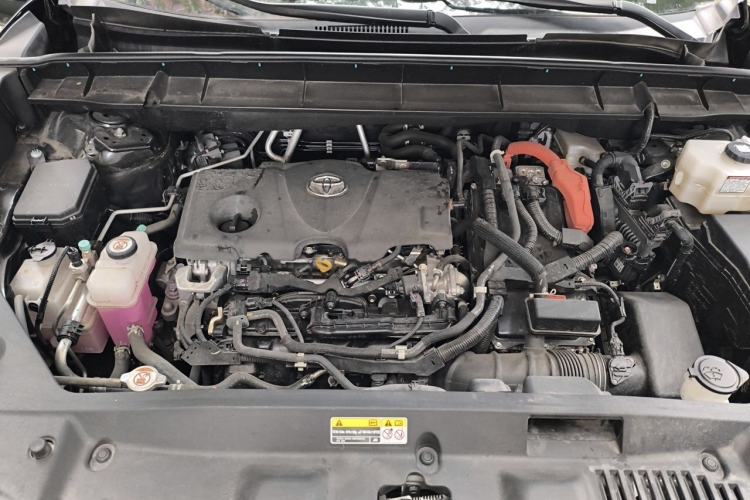 Used Toyota Highlander 2023 2.5L Smart Electric Hybrid Dual-Engine Four-Wheel Drive Prestige Version – 7 Seats Engine Bay